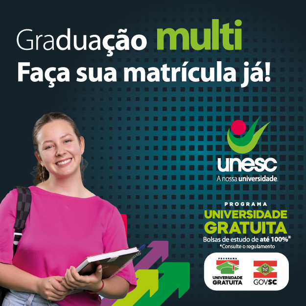 Banner quadrado Unesc